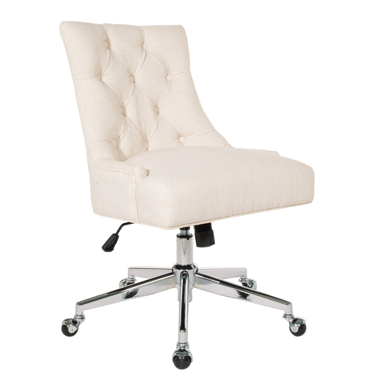 OSP Home Furnishings Amelia Task Chair, Linen