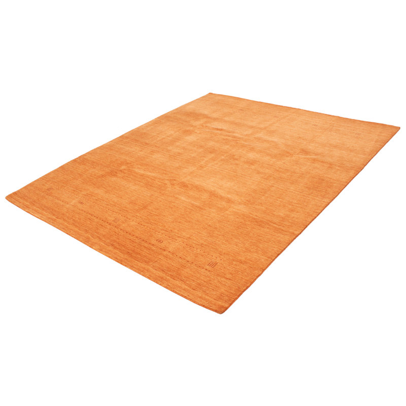 Tapis orange brûlé Kashkuli Gabbeh 9 pi 4 po x 11 pi 10 po