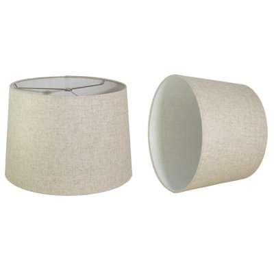 Linen Drum Lamp Shade