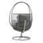 Chaise longue pivotante en osier Reno