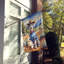 Drapeau Cowboy Welcome House-112699255