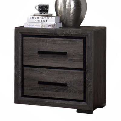 Nightstand With 2 Drawers