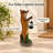 Fox Garden Statue with Solar Lantern