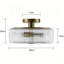 Glass Semi Flush Mount
