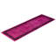 Overdyed Hand-Knotted Wool Modern-Contemporary Pink Runner 2' 6" x 7' 5"