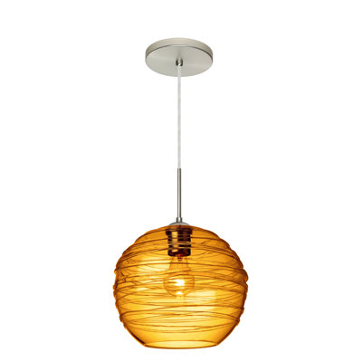 Luminaire sphère suspendu 1 lumières simple Lukens