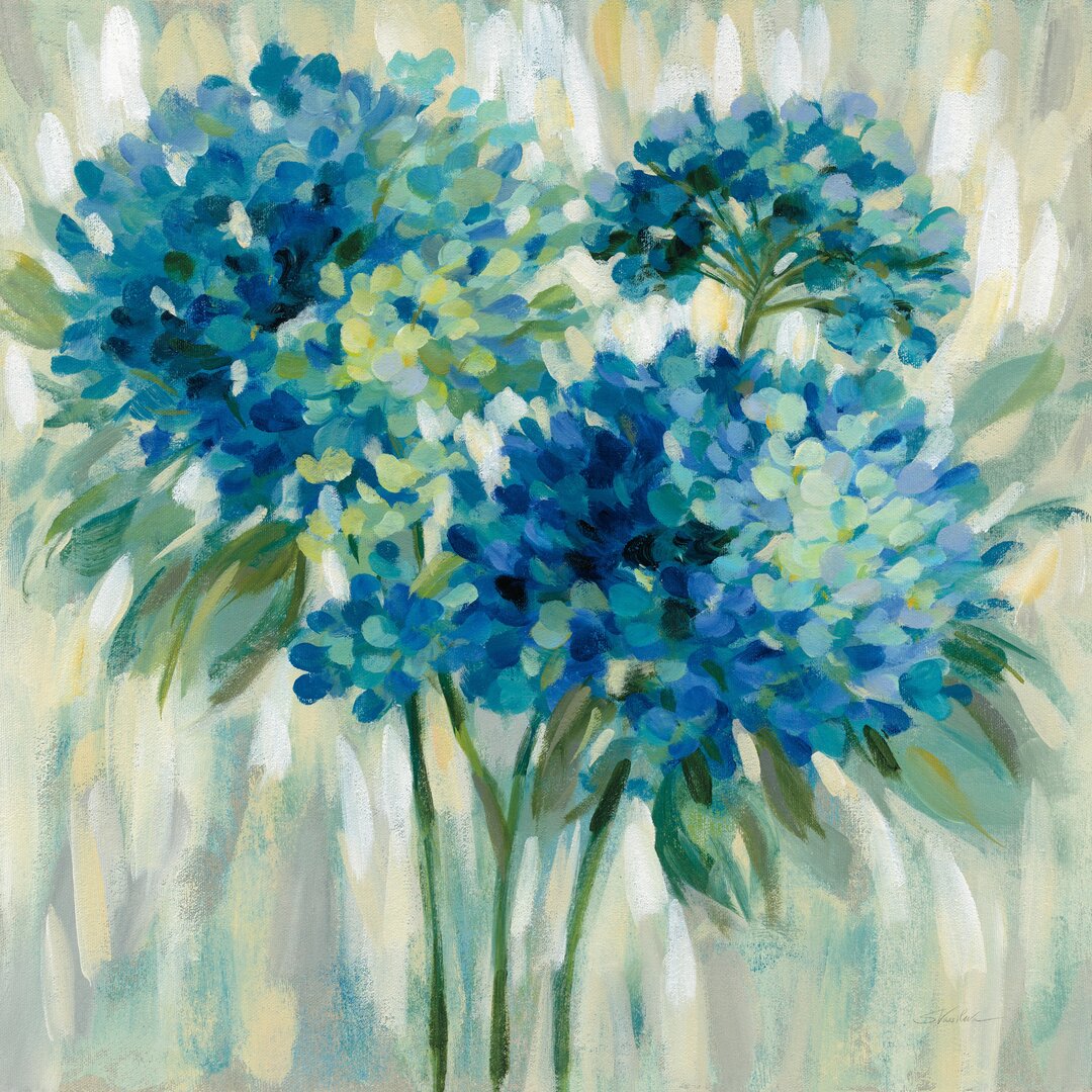 Leinwandbild Burst of Hydrangeas von Silvia Vassileva