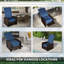 Fauteuil inclinable et pivotant à 360 ° Outsunny