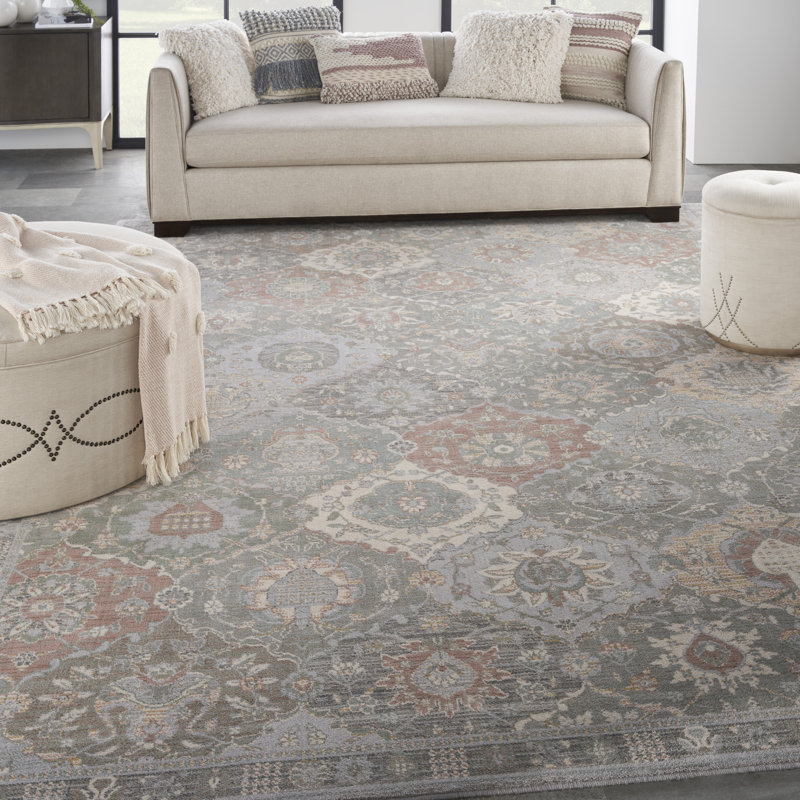 Oriental Indoor Rug, Rectangle 8'6" x 11'6"