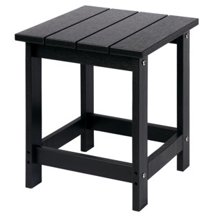 Storage End Table, Industrial Side Table Mini Fridge Stand