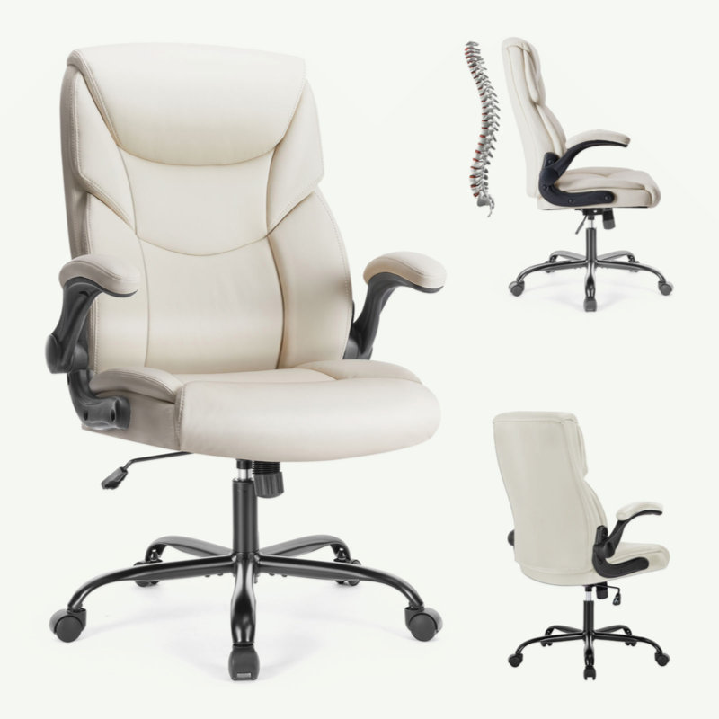 Aradhya Executive Chair, White