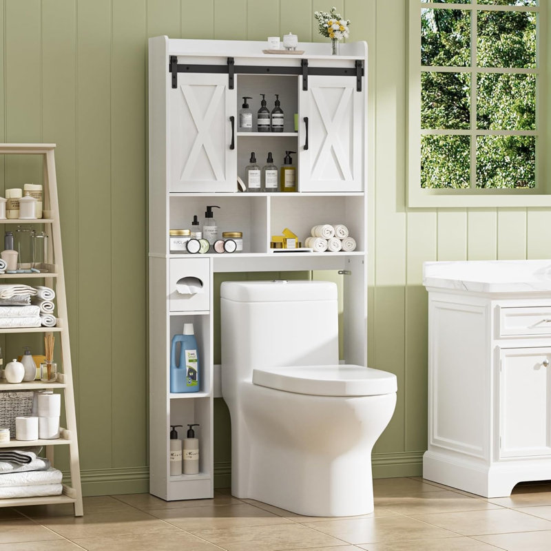 Freestanding Over The Toilet Storage