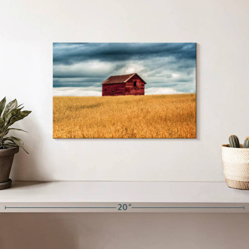 Lilie Wisconsin Barn, 8" H x 12" W