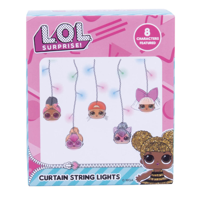 LED Battery Powered Curtain String Light