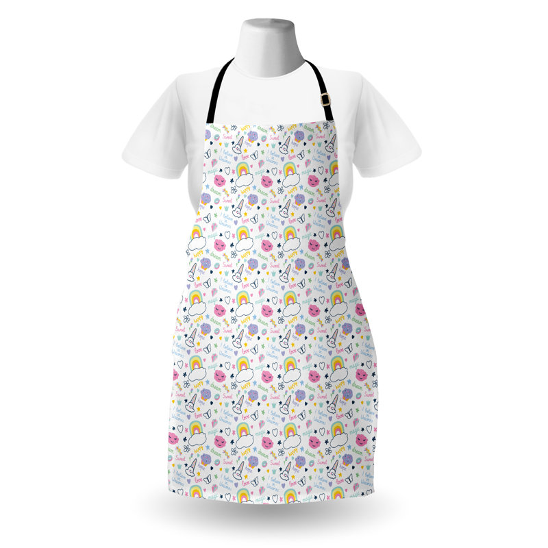 Multicolore tablier Ambesonne