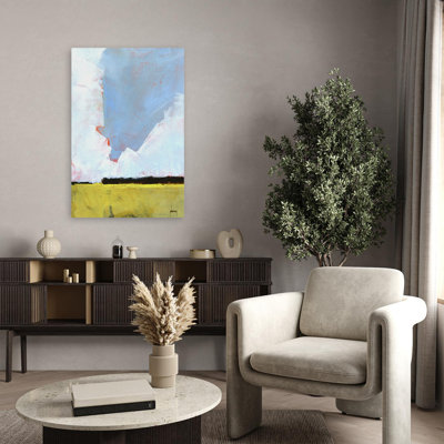 Barley Field - Art contemporain de paysages