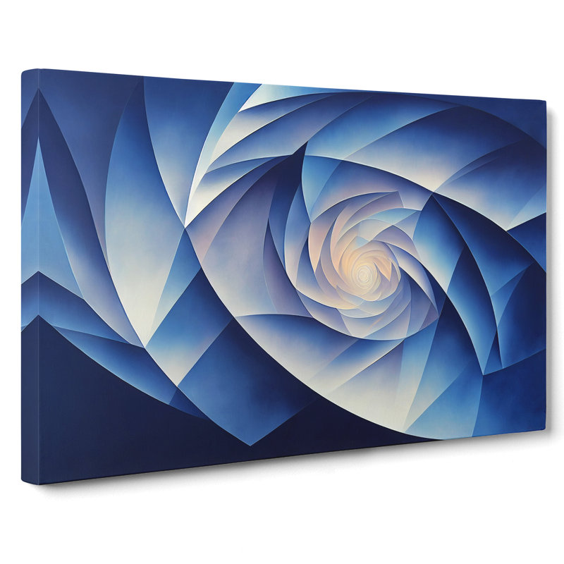 Lively Abstract Fractals - Wrapped Canvas, 35cm H x 50cm W x 3cm D