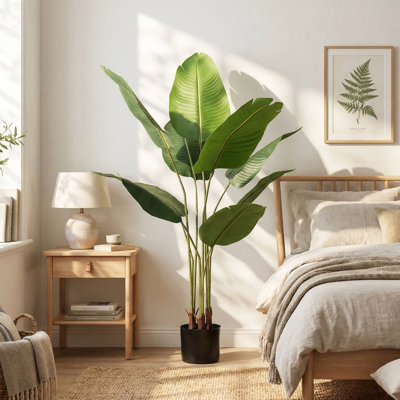 Fausse plante palmier de voyage