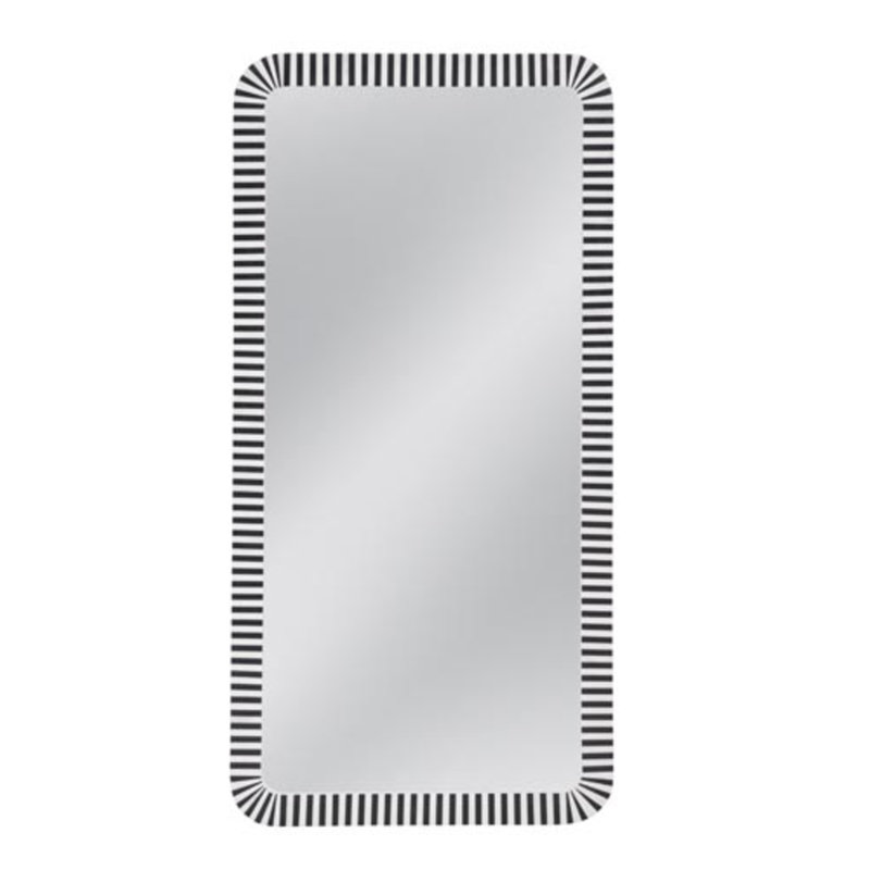 Macalister Bone Rectangle Floor Mirror
