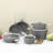BergHOFF Leo 10Pc Black Ceramic Non-Stick Cookware Set-98578843