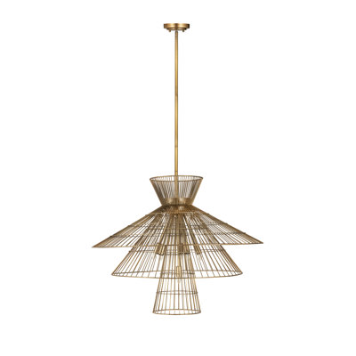 Bowry 8 - Light Dimmable Geometric Chandelier