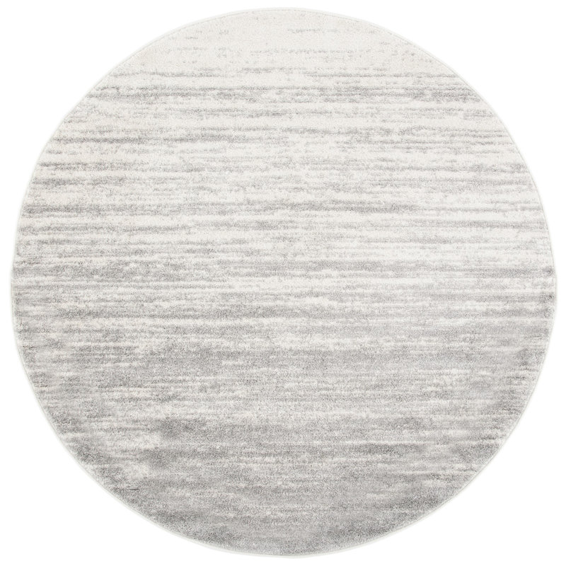 Gicu Performance Solid Colour Rug, Round 8'