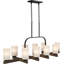 Lustre suspendu 10 lumières Khotan