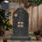 Festive Finds Rustic Wooden House Grey-332439356