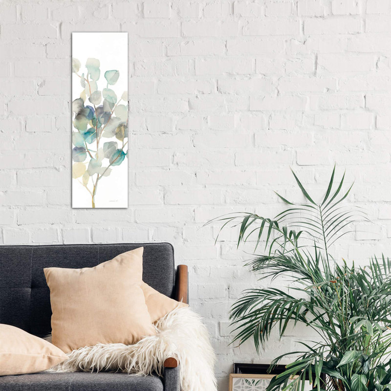 Eucalyptus On III by Danhui Nai - Wrapped Canvas Panoramic Print, 121.92 cm H x 40.64 cm W x 3.175 cm D