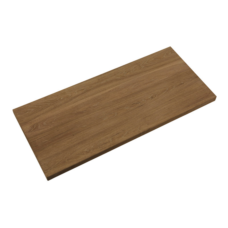 Montgomeryville Dining Table, Smoked Oak, 3.6cm H x 95cm W x 43cm L