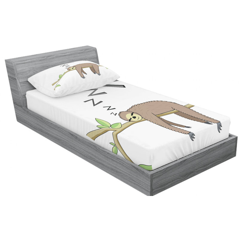 Microfiber Sheet Set, Twin Sheet Set + Fitted Sheet + 1 Pillowcase