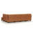 6-Pieces Faux Leather Sectional Sofa L-Shape With Ottoman