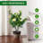 35.4" Artificial Flower Ball Tree with Ground Spike, Fake Silk Topiary Trees ,2 Pack-897152631