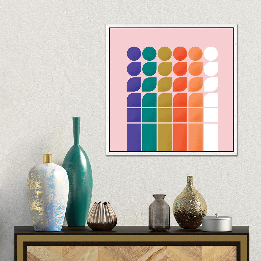 Colorful Changing Shapes von Show Me Mars - Gallery-Wrapped Canvas Giclée on Canvas