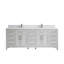 Ensemble de meuble-lavabo double 84 po 84 po-73455614