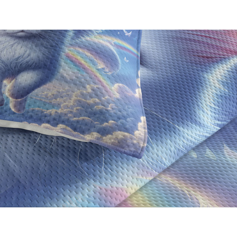 Polyester Coverlet, Queen Coverlet + 2 Standard Shams