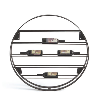 Delagarza Wine Bottle Rack in Black