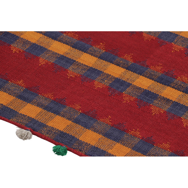 Kilim & Flat Weave One-of-a-Kind 4'2X6'5 Area Rug