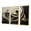 Winslow - Ensemble d'art mural spirales abstraites-108459381-108459382