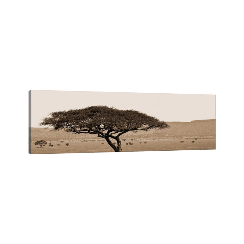 Serengeti Horizons I by Boyce Watt - Wrapped Canvas Panoramic Print, 30.48 cm H x 91.44 cm W x 1.91 cm D