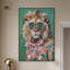 «Lion with Cool Style Canvas Coquette» par Art Remedy-105526557-105526552