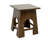 Arts And Crafts Solid Wood End Table