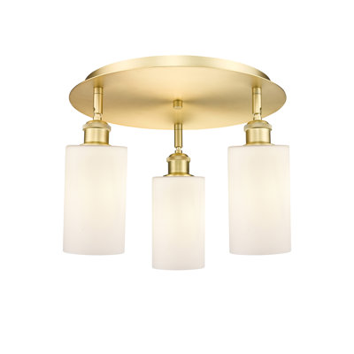 Ervine Glass Semi Flush Mount