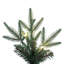 Bixley Pencil 8.5' Fir Artificial Christmas Tree with 550 Warm White LED Lights-1925175818-1925175817