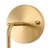 Armed Sconces with Amber Glass Shade