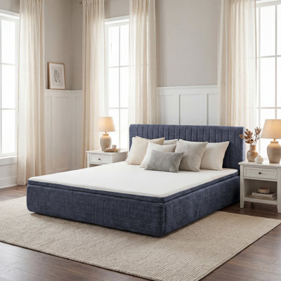 15" Thick Upholstered Compression Bed