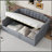 Modern Upholstered Daybed With Underneath Storage,Full Size-2016932957