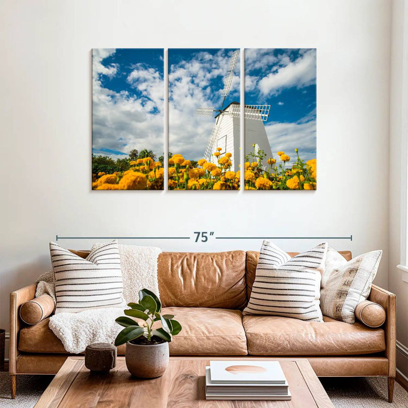 Alvord Spring Windmill, 36" H x 57" W