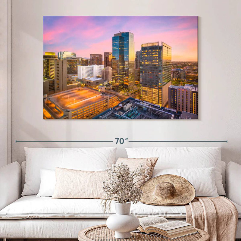 Ravi Phoenix Cityscape, 34" H x 51" W