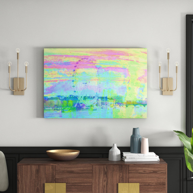 1 Piece Wall Art on Canvas, 76 cm H x 112 cm W x 4 cm D